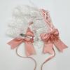 Ribbon Bow Ruffled Hairband Pearl Lolita Hair Clip Creative Maid Cosplay Headdress  Daily