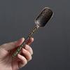 Vintage Cloud Pattern Alloy Tea Spoon Kung Fu Tea Set Accessories Metal Tea Spoon Table Accessories