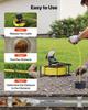 Sewer Camera, 20m Drain Inspection Camera, IP68 Waterproof Snake Plumbing Cameras with Lights - 6 Adjustable LEDs, 4500mAh Battery & 16GB Card for