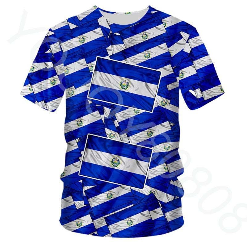 Summer (Customized) Africa Zone T-Shirt - Sierra Leone T-Shirt Pentagon Style Athletic Sports Street Harajuku Men's Dress Tops