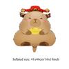 Cartoon Kawaii Capybara Theme Aluminium Film Balloon Kids Children Birthday Balloon Toy Baby Shower Globos Decoration Supplies