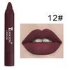 12 Colours Lips Makeup Lipstick Lesk na rty Kosmetická rtěnka s dlouhotrvající hydratací