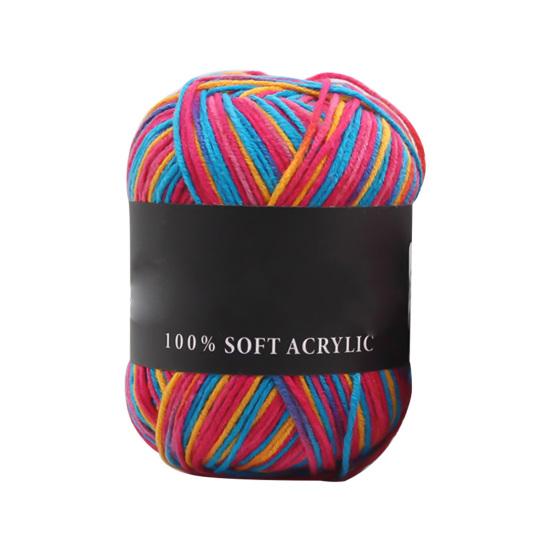 Woolen Yarn Triple Brands Soft Milk Cotton Solid Color Knitting Yarn