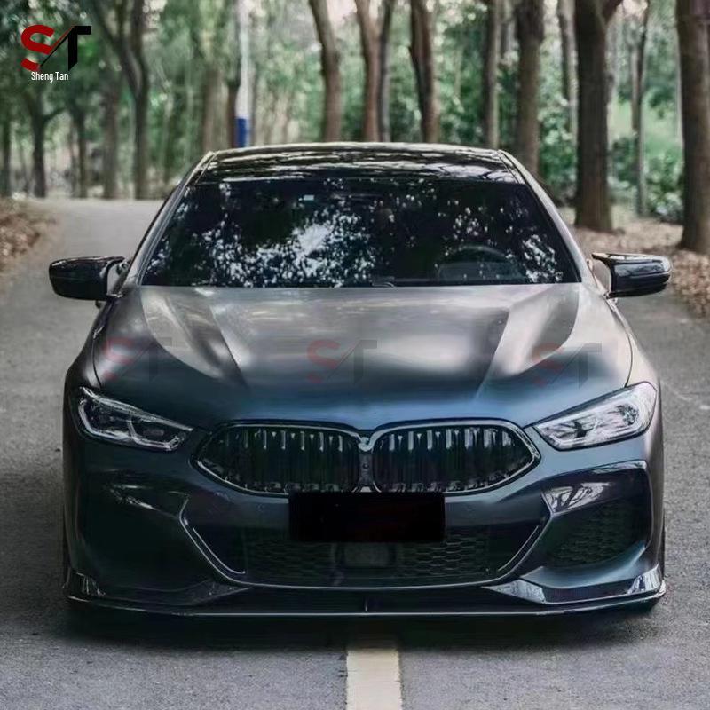 BMW 8 Series G14/G15/G16 Carbon Fiber Front Lip Spoiler Kit