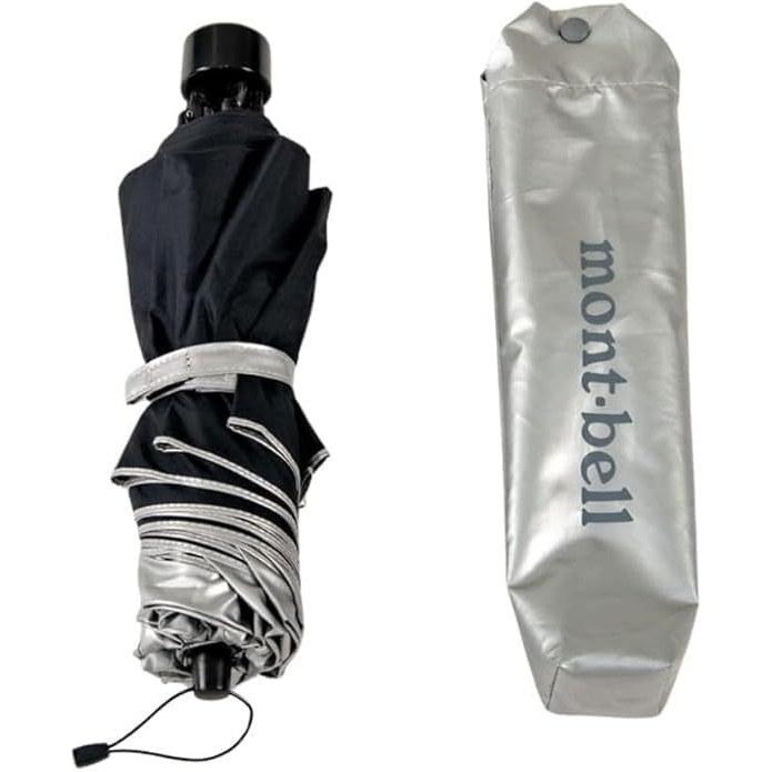 Montbell Sunblock Umbrella 55 Folding Sunshade Rain Shine Dual Use Heat Shield Lightweight UPF50+ Includes Dedicated Bag
