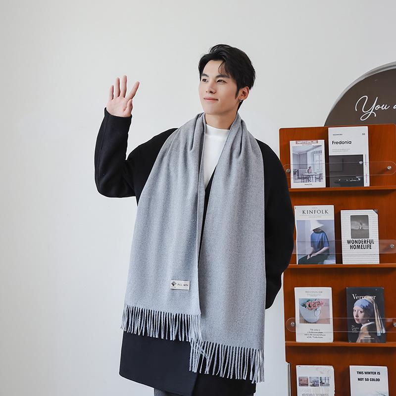 Wool and Cashmere Winter Scarves for Men, Women, and Boys - Stylish and Warm