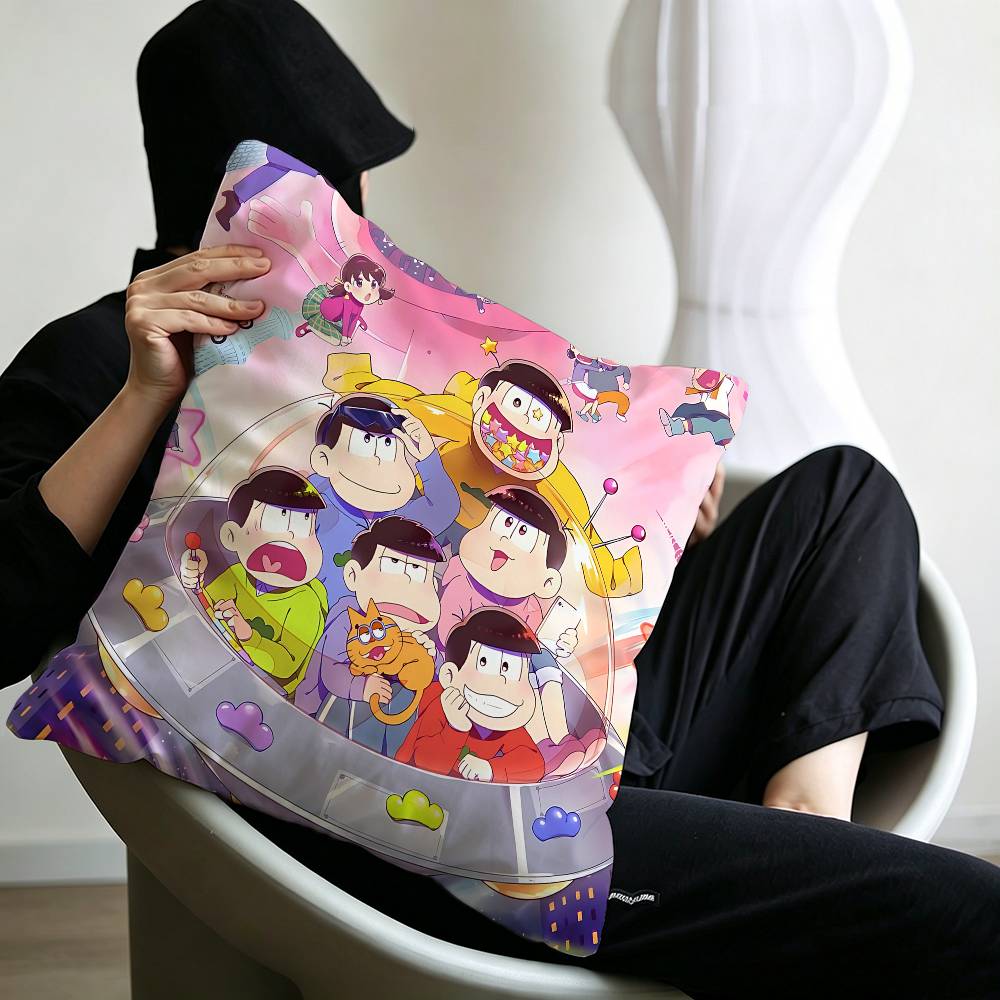 Anime O-Osomatsu-san Pillow Anime Pillow Sofa Bed Head Pillow Cover Cushion Cover 45x45 cm Fashion