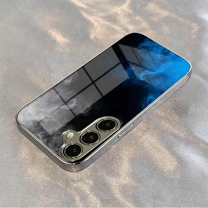 Galvanisierte goldene neue Handyhülle für Samsung Galaxy S26 Ultra S25 Plus S24 S23 S22 fe gehärtetes Glas Künstlerische Texturmuster