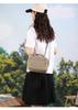 Women's Water-Repellent Crossbody Handbag: Multi-Layer Single-Shoulder Casual Nylon Bag