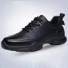 2025 Casual Mens Shoes Comfortable Breathable Walking Shoes Soft Soles Soft Surfaces Official Solid Color Mens Shoes Thick Black