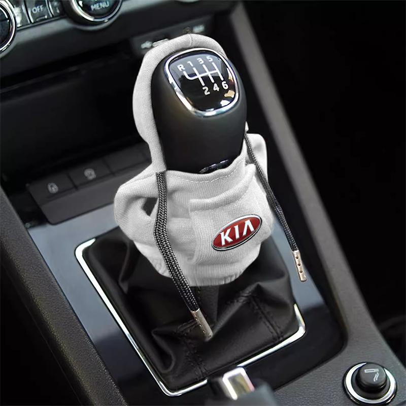 1Pcs Fashion Car Gear Lever Hood Small Sweater Decoration Gear Lever Hoodie For KIA K5 K9 Sorento Ceed Sportage Carnival Stinger Forte Niro Cadenza