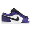 Air Jordan 1 Low 'Court Purple' (Unisex) White / Court Purple / Black Vintage Basketball Shoes 553558 500
