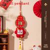 Year Of The Horse Plush Hanging Decorations For Festive Doorway Celebration
