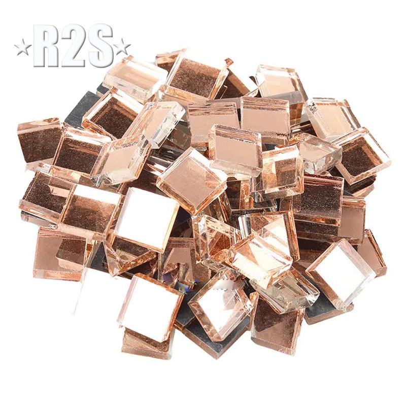 1kg Glass Mirror Mosaic Tiles Bulk Diamond Shape DIY Craft Handcrafted Accessory Home Wall Artwork Decor Supplies arte