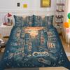 Bedding Cover Set with Pillowcase Home Bedclothes Game Console High Quality Duvet Cover Set Full Queen Size Bed Sets