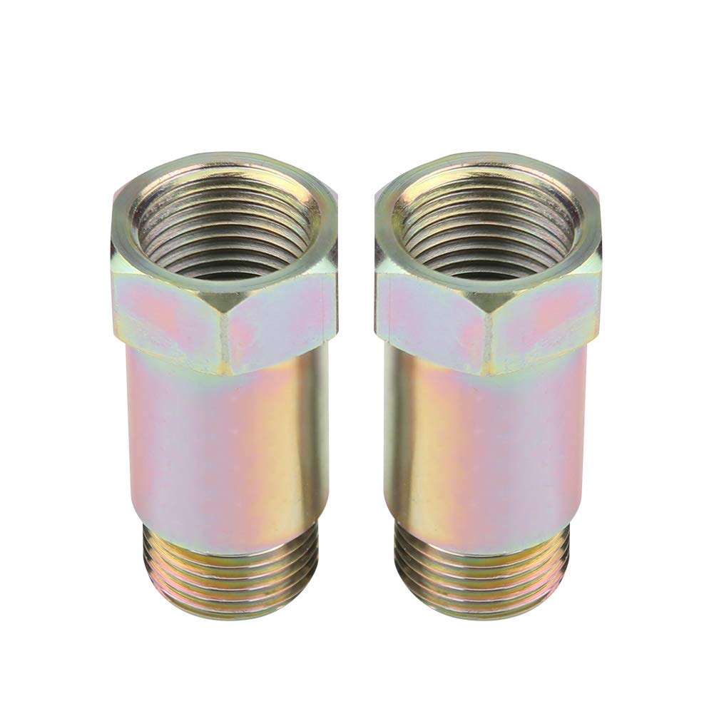 2pcs 45mm M18*1.5 O2 Oxygen Sensor Extender O2 Sensor Extension Spacer,Oxygen Sensor Adapter Oxygen Sensor Spacer Extension Spacer Adapter Plug