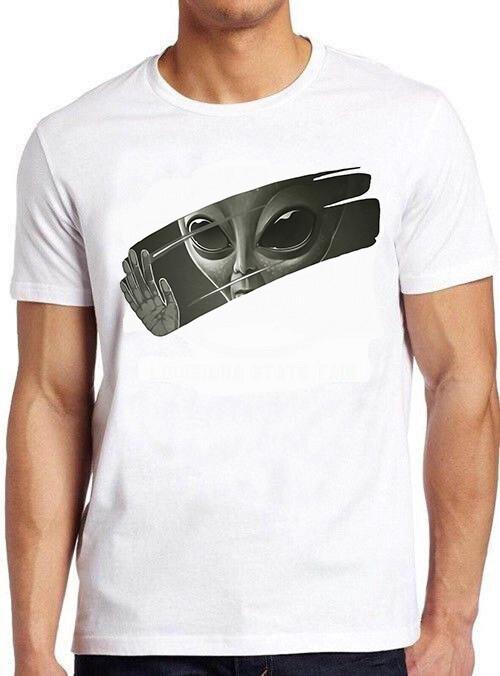 Alien UFO Weird Cryptozoology Cryptid Random Stoner Roswell Gift T Shirt M661