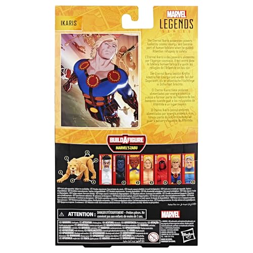 Hasbro MARVEL Marvel Legends Series Ikaris Comics Collectible 6-inch (15cm) Size Action Figure with Build-A-Figure Parts F9077 Genuine Product