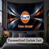 Custom Name Text Tapestry,Gulf Decorative Wall Hanging, Background Tapestry For Home Bedroom