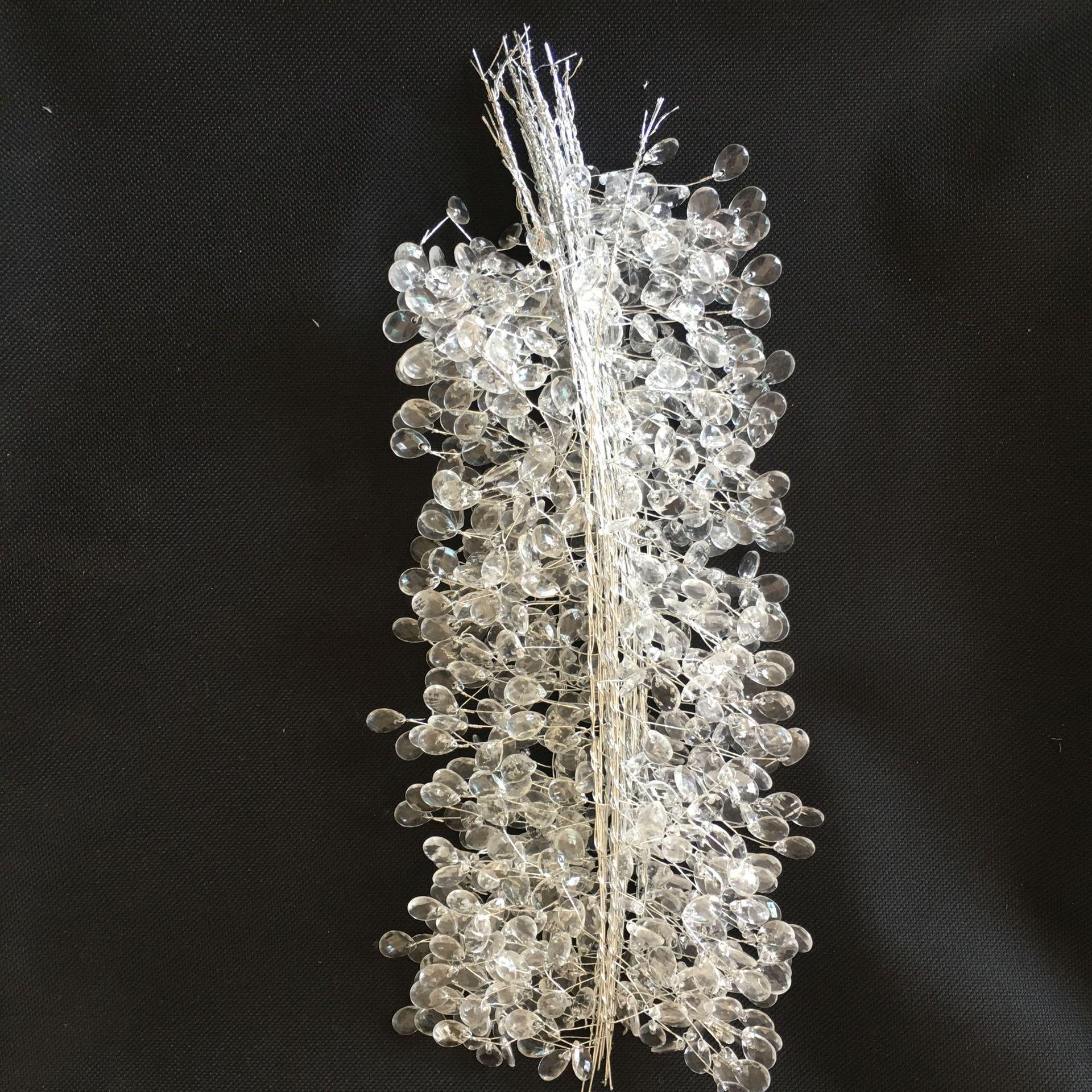 

1 метр акриловая гирлянда в форме капли воды для свадебных украшений