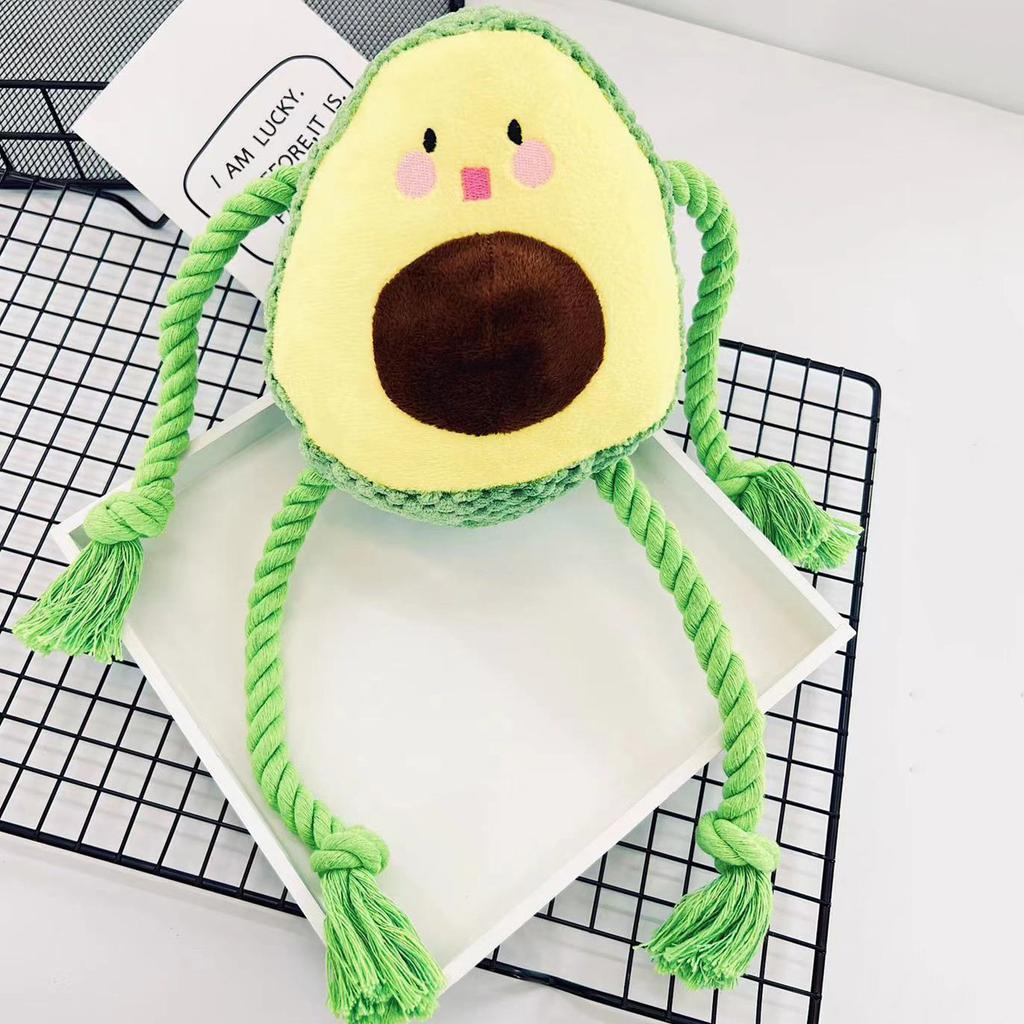 Corn Kernel Plush Squeaky Toy for Dogs & Cats - Interactive Self-Play Pet Toy, Boredom Relief Soft Chew Toy,