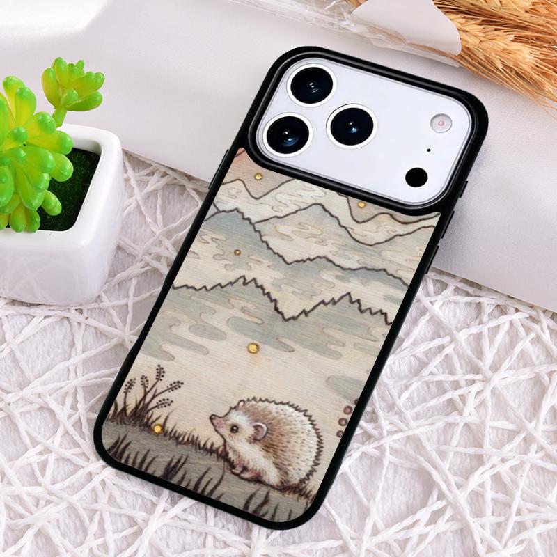 

Hedgehog in the Fog Phone Case for iPhone 17 Air 16 15 11 12 14 13 Pro Max Shockproof Cover iPhone 13 Pro