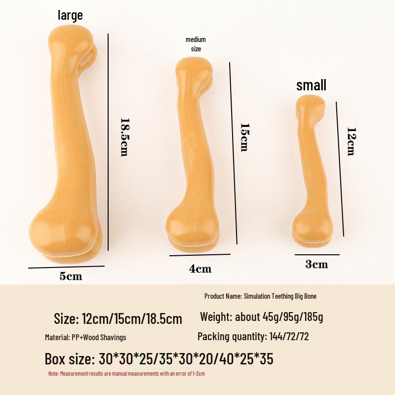 Durable Interactive Dog Chew Toy: Bite-Resistant Molar Stick for Training and Dental Health