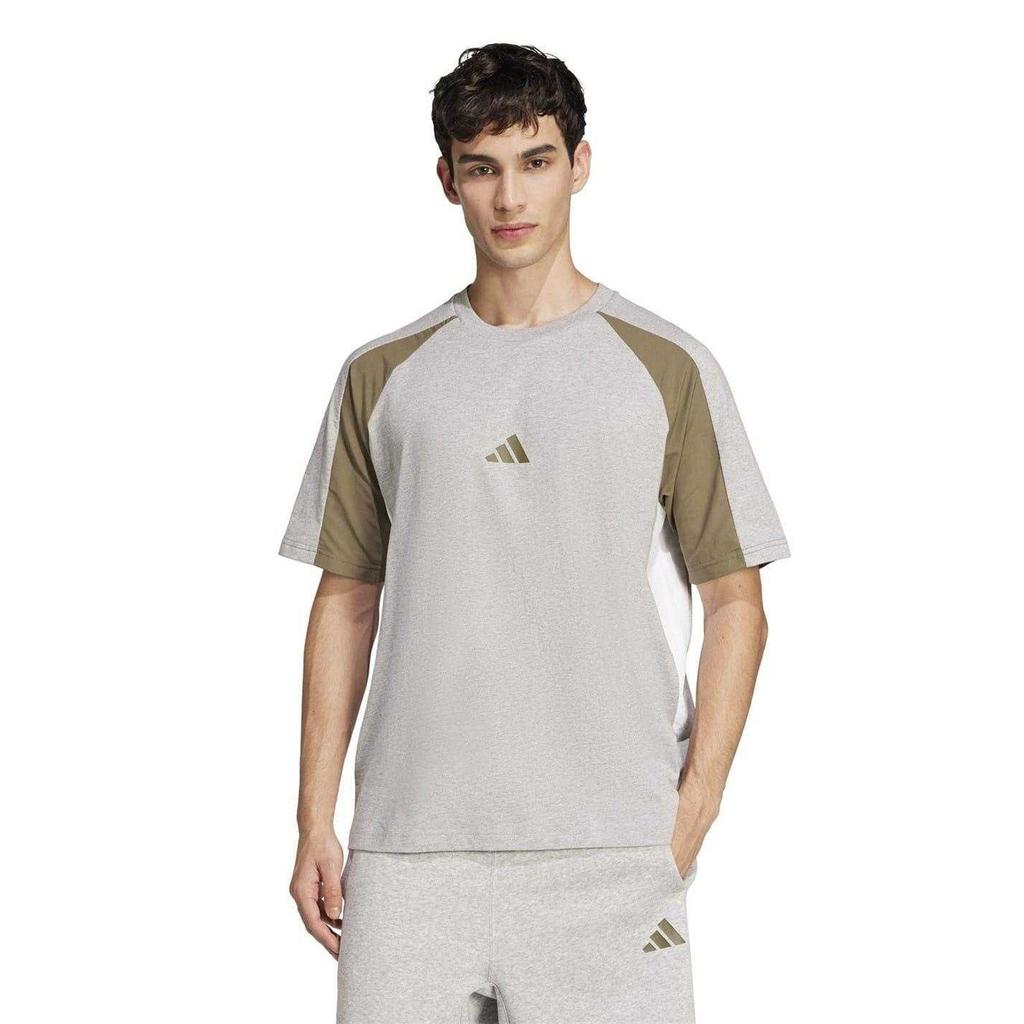 adidas Mens Essentials Colour Block T-Shirt