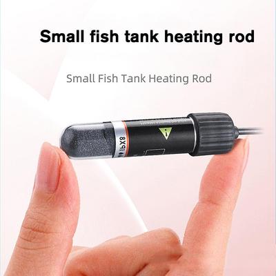 USB Mini Fish Tank Heating Rod Adjustable Temperature Heating Accessories Rod Household Household Heater Fish Thermostat Ta I4H8