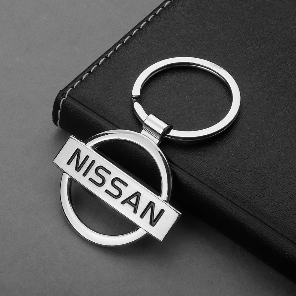 Wskpa9 Borsa Portachiavi Auto con Texture in Pelle Custodia Fibbia a Ferro di Cavallo Portachiavi Tappo Mozzo Auto Per Nissan Nismo Xtrail Qashqai J11 J10 Juke Note