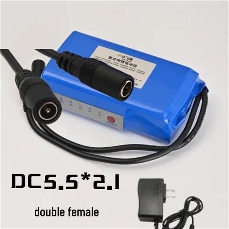 12В Полимерно-литиевая аккумуляторная батарея большой емкости для наружного использования (для фонарей, колонок, опрыскивателей и налобных фонарей)