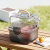 Hamster Cage Carrier Accessories Breathable Lightweight Pet Supplies Carry Case for Holiday Home