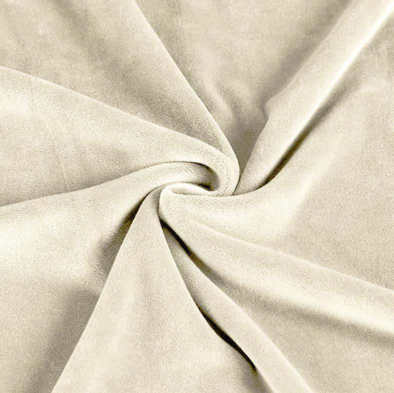 Decorative Pillowcase, Beige, Velvet