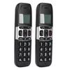 Schnurloses Telefon für Zuhause DECT6.0 Vollduplex-Freisprecheinrichtung 3-Wege-Gespräche 2 Mobilteile Schnurloses Telefon