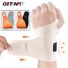 Getinfit 1Pcs Thin Compression Wrist Guard Adjustable Sprain Wrist Brace Tendon Sheath Pain Wrist Exercise Safety Support Unisex