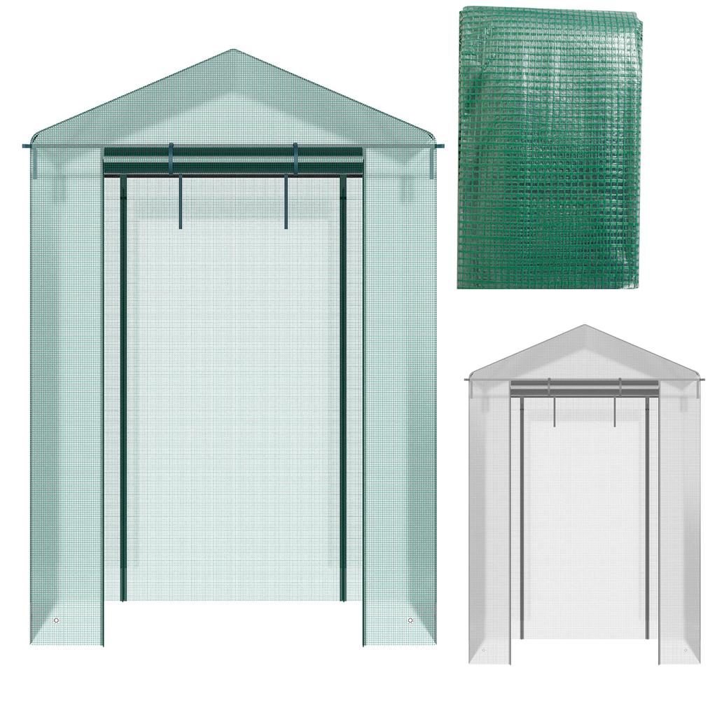 Garden Greenhouse Cover Planting Tent Outdoor Grow Greenhouse Waterproof Uv-Proof Frost-Proof Plant Greenhouse (Without Bracket)
