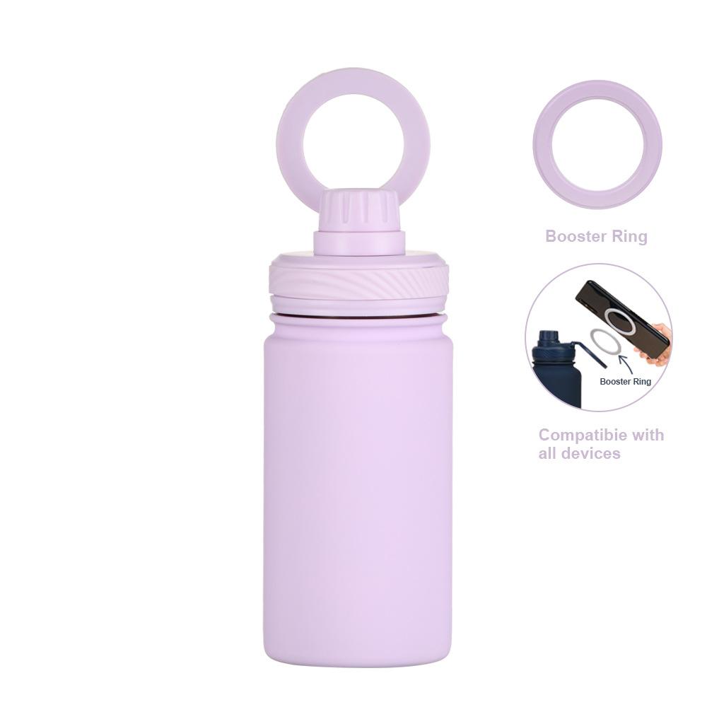 350Ml Stainless Steel Sports Water Cup Wide Mouth Portable Bottle 316L Magnetic Thermos Cup