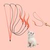 Orange Caterpillar Cat Toy for Pets Is Fun and Not Boring. It's A Human-pet Interactive Cat Toy