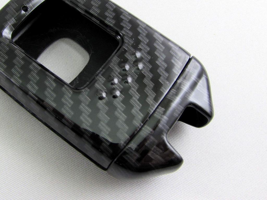 BRIGHTZ Fit GK Carbon Fiber Smart Key Black Fits Honda Smart Keys Case, [KEY-CASE-027], (GK3, GK4, GK5, GK6, GK, K3, K4, K5, K6, 3, 4, 5, 6) (Product