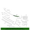 Front Bumper Left Side Insert Molding Trim For Land Rover Range Rover 2018-2022