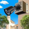 Space Saving Stainless Steel Camera Support Brackets Secure Fixing for Solars Panel Security Cameras LED Light