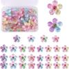 20/30pcs Decorative Pushpins Thumb Tacks Floral Push Pins Flower Poster Pins Message Board Tacks for Notice Board