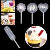 60Pcs Squeeze Pastries Ice Cream Sauce Stuffed Dispenser Sauce Droppers Transfer Pipettes Cupcakes