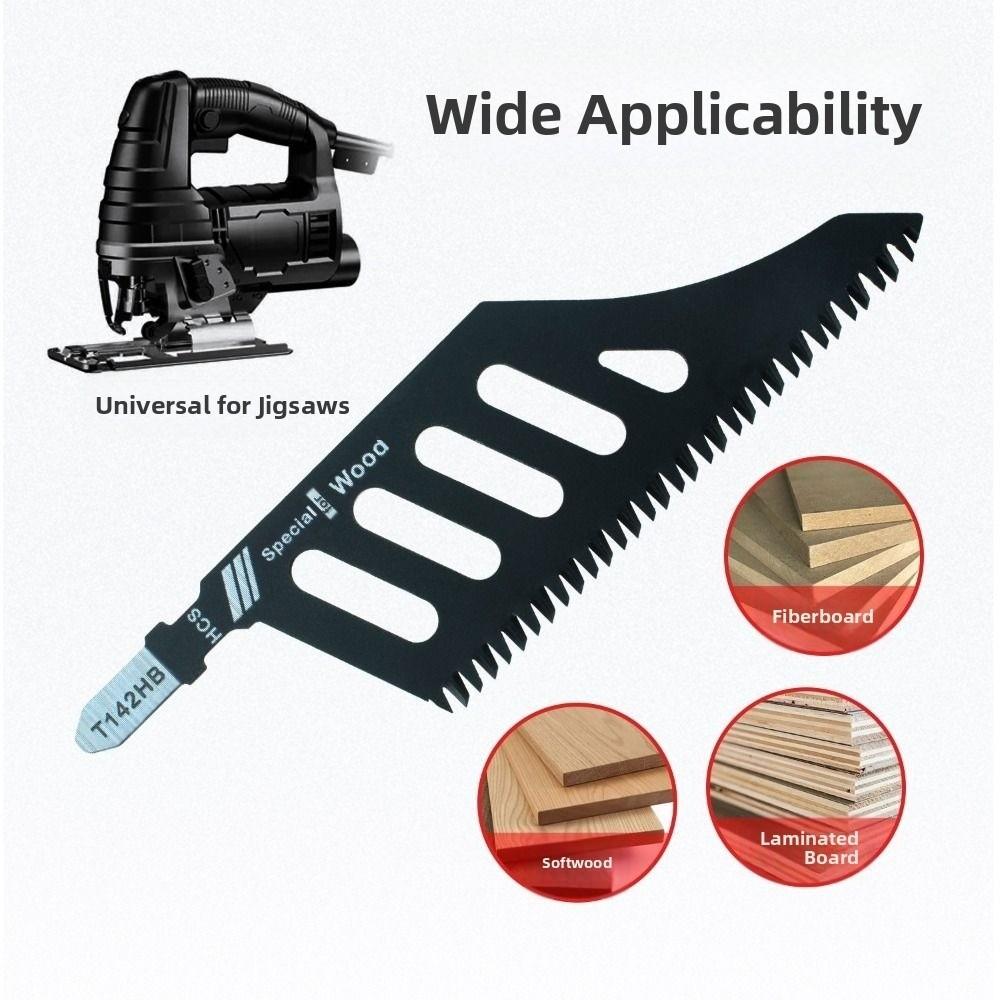 5/10Pcs Special-shaped Jigsaw Blade Heavy Duty T-shaped Handle Scroll Saw Blades Fine Cutting Saw Wood Power Tool Accessories