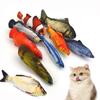 Katzenspielzeug, Trainings- und Unterhaltungsfisch, Plüschkissen, Simulationsfisch, Katzenspielzeug, Fisch, interaktives Haustier-Kauspielzeug, Heimtierbedarf