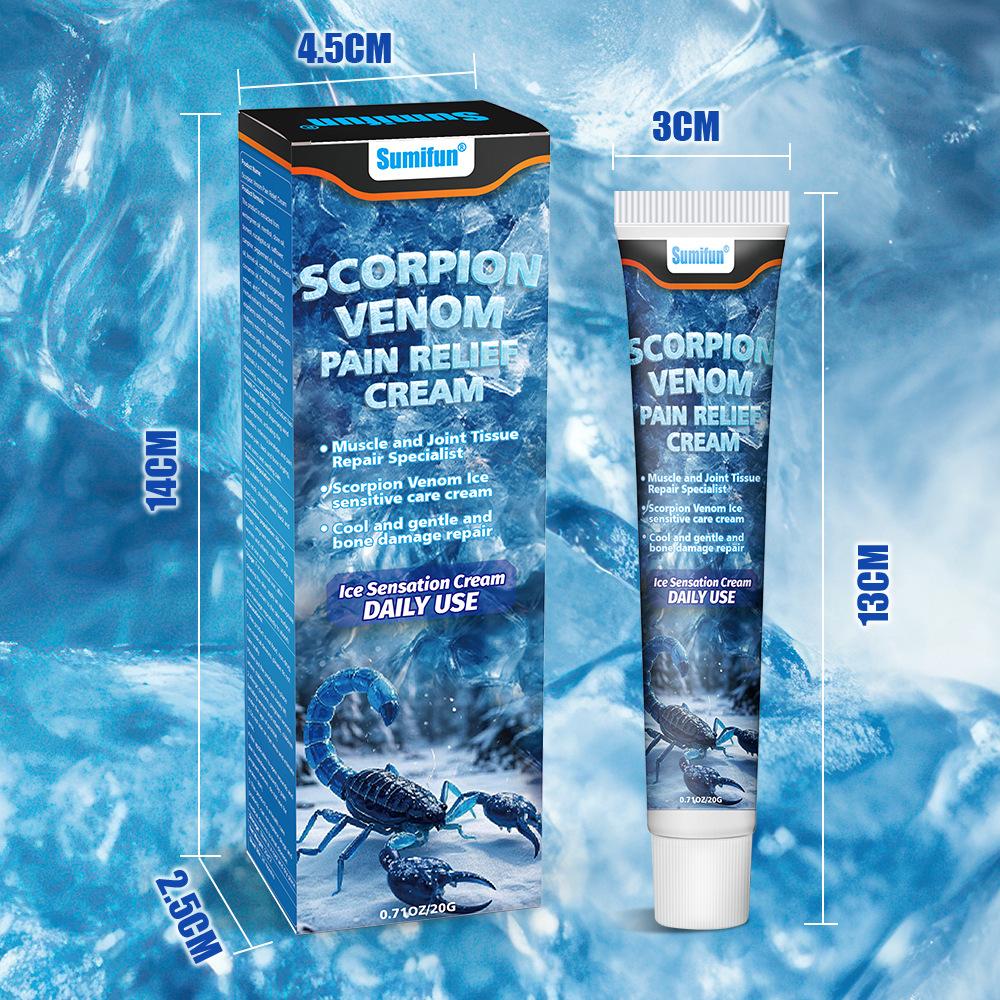 

Sumifun 20 мл Обезболивающий крем для мышц и суставов Скорпион Пчела Горячий Холодный Бальзам Поясница Спина и Колено Расслабляющий Травяной Бальзам Здоровье B-cold