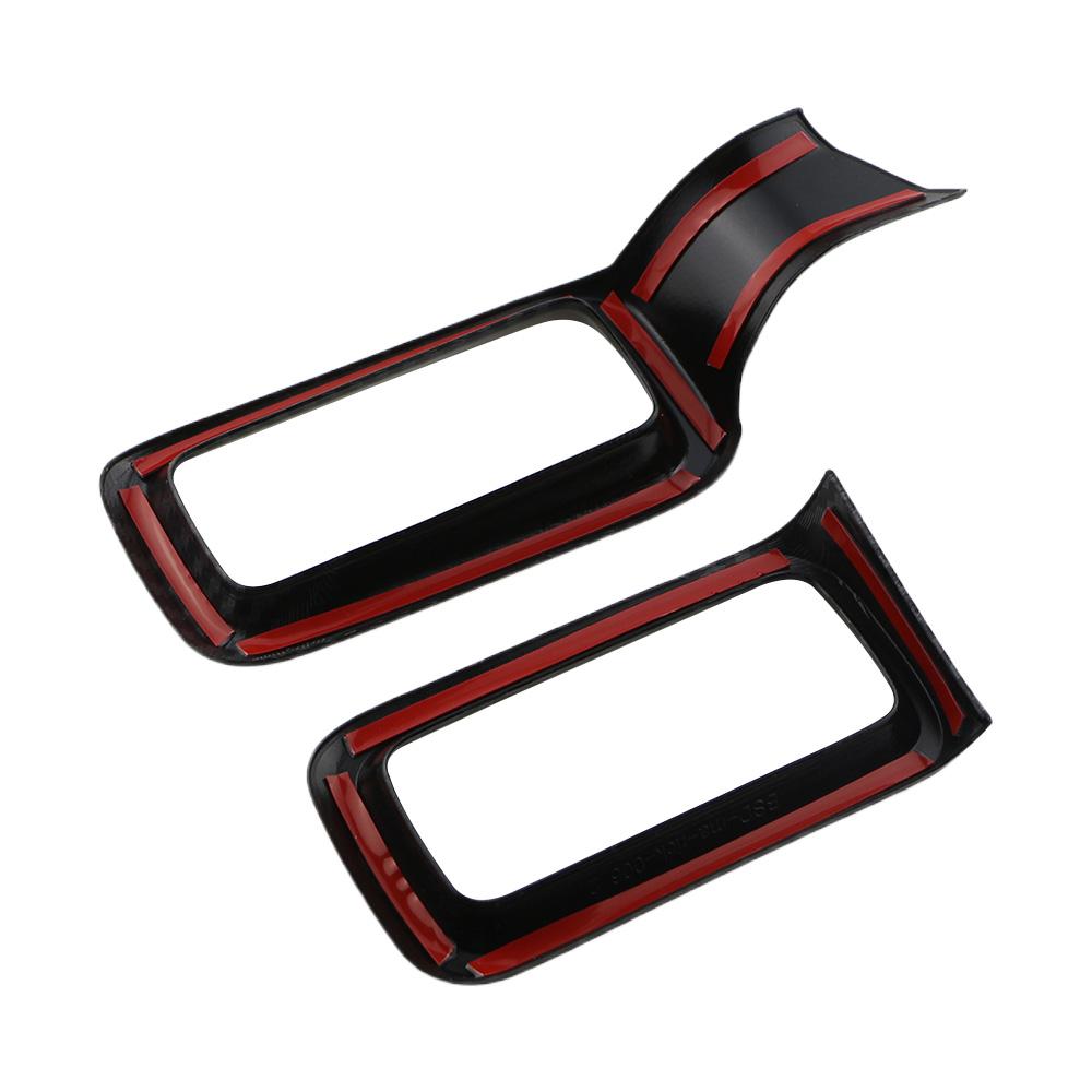 2pcs Side AC Vent Cover for Ford Maverick Pickup 2022 2023 2024 LHD Air Conditioning Outlet Trim Decoration Sticker Accessories