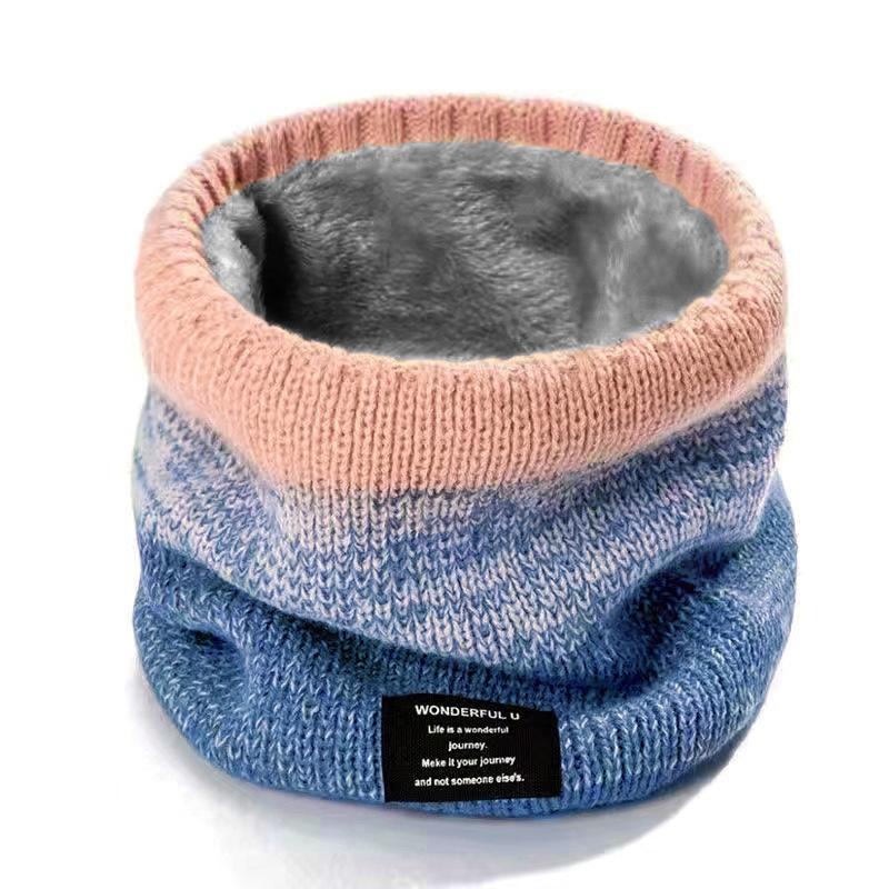 Fashion Knit Scarf Autumn Winter Warm Neck Cover Outdoor Leisure Sports Running Cycling Skiing Mountaineering Windproof Warm Neck Scarf