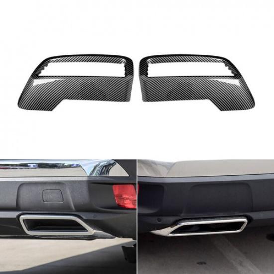 Car Rear Exhaust Tail Muffler Pipe Output Cover For Peugeot 3008 4008 5008 17-21