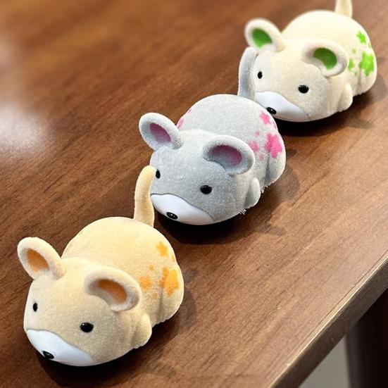 Electric Hamster Cat Toy with Mockingbird Sounds 3 Wing Modes Automatic On/Off Interactive Hunting Stimulator Cat Play Toy